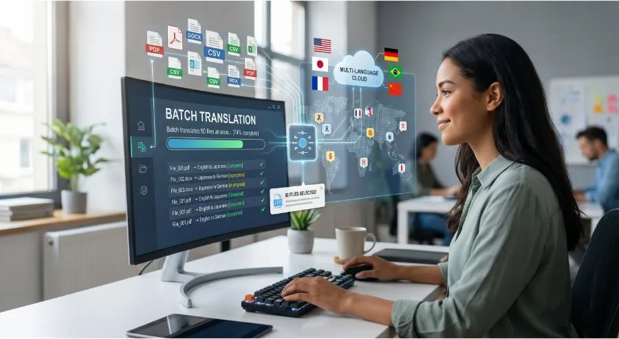Scale Your Business: How to Translate 50 Documents at Once