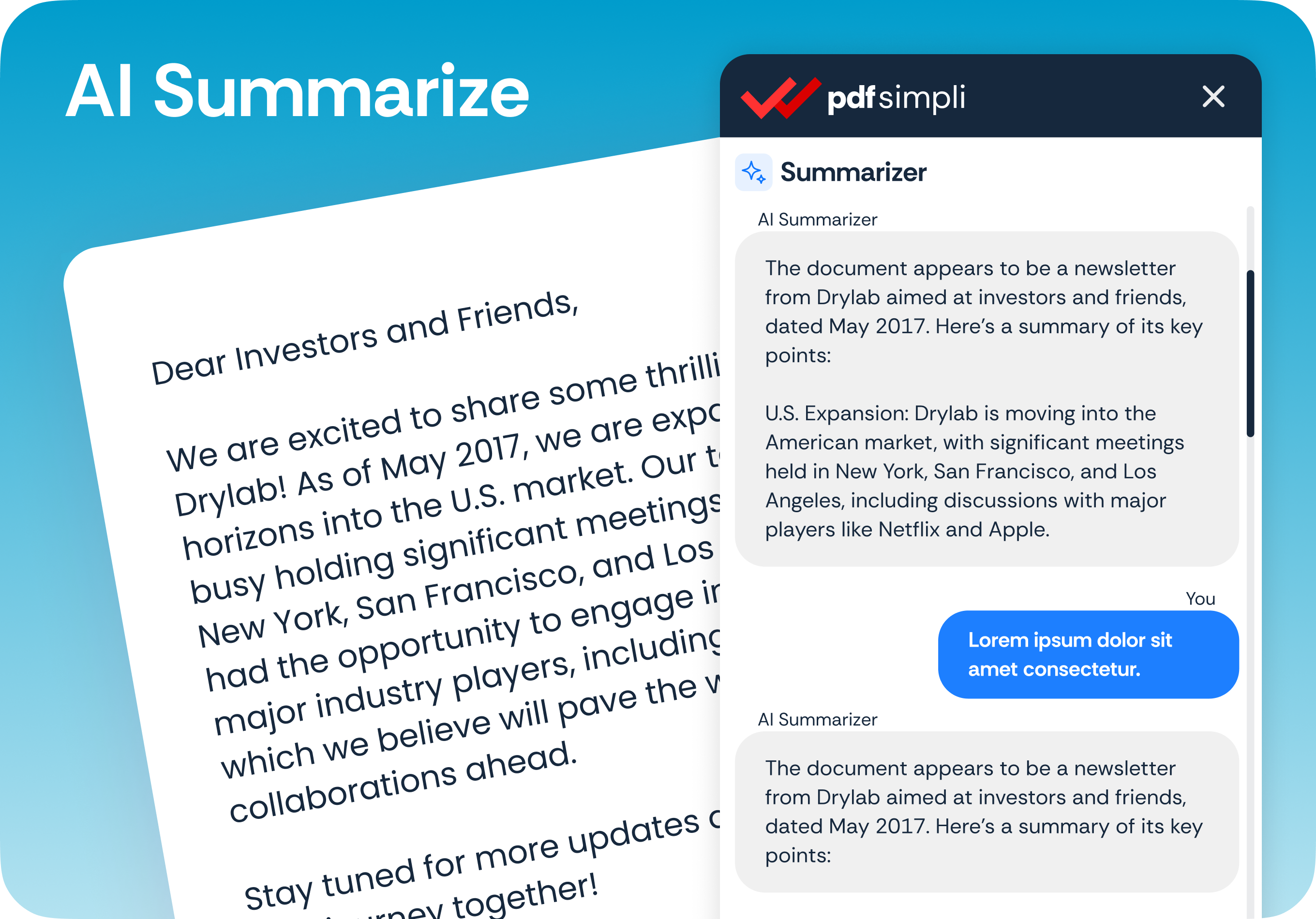 Translate PDF feature