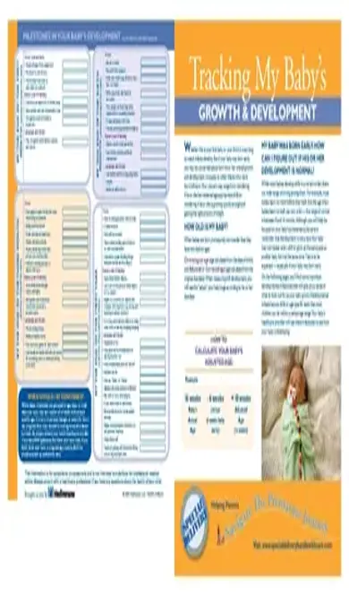 Baby Weight Growth Chart