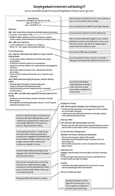 Banking Cv Template