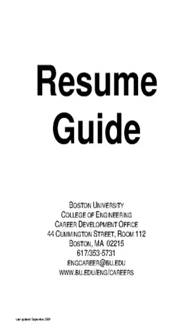 Basic Computer Science Resume