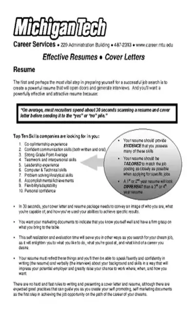 Basic Drafter Resume Format