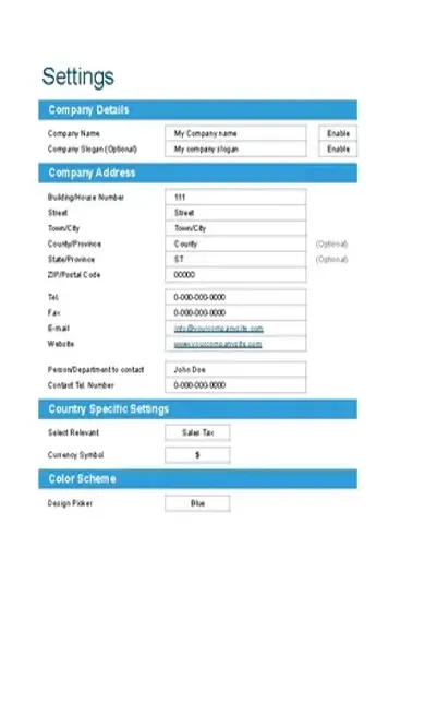 Basic Invoice Template 3 Repaired