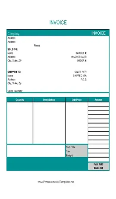 Basic Invoice1