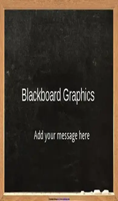 Blackboard Graphics Template