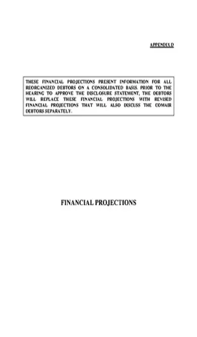 Business Financial Projection Template