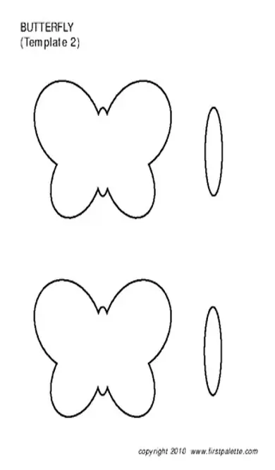 Butterfly Template 2