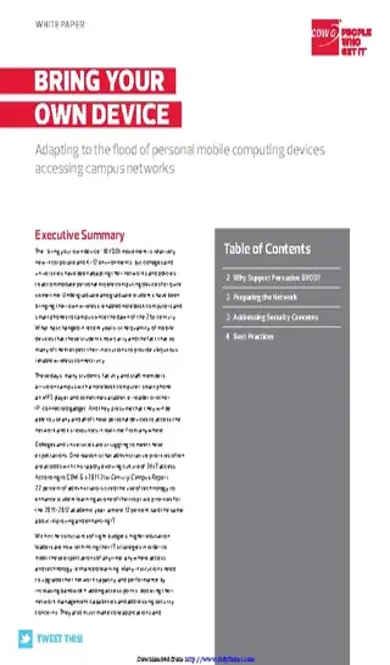 Byod Policy Sample 2