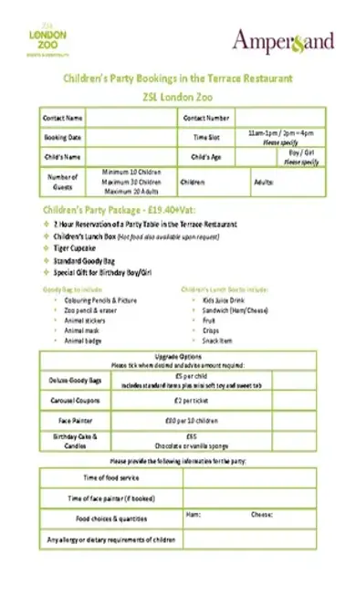 Cake Booking Invoice Template