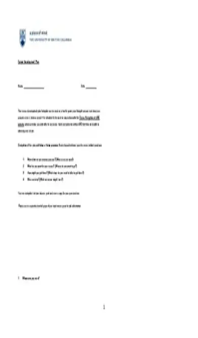 Career Development Plan Word Template Free Download