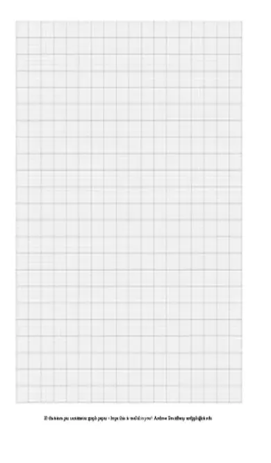 Centimeter Graph Paper Template