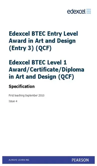 Certificate In Art And Design