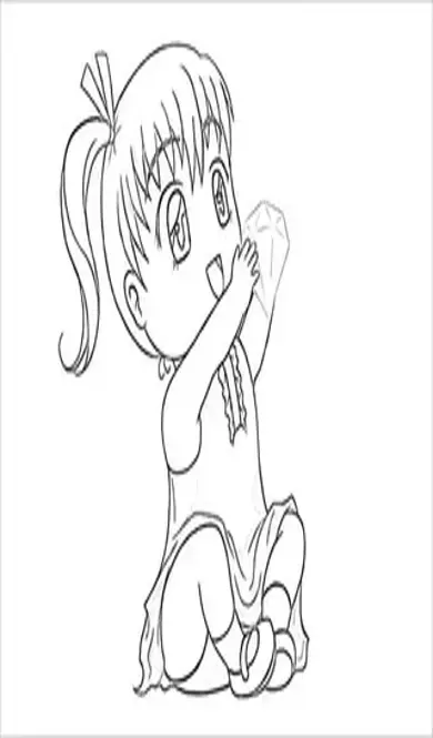 Chibi Template Drawing