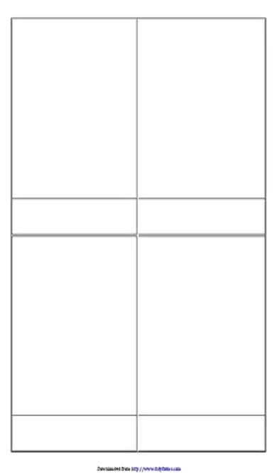 Comic Strip Templates Big Squares