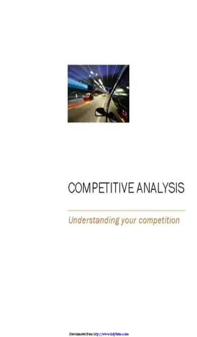 Competitive Analysis Template 1