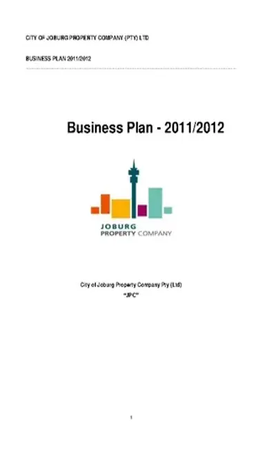 Construction Company Business Plan Template