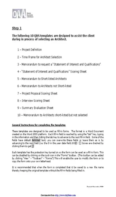 Construction Scope Of Work Template