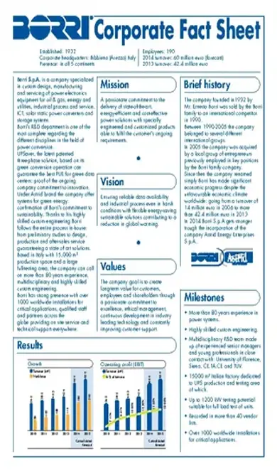 Corporate Fact Sheet Free Pdf Template Download