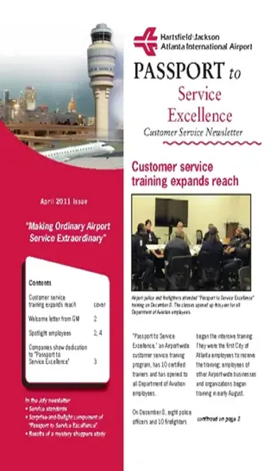 Customer Service Newsletter