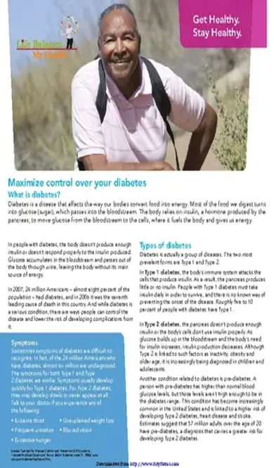 Diabetes Brochure 2