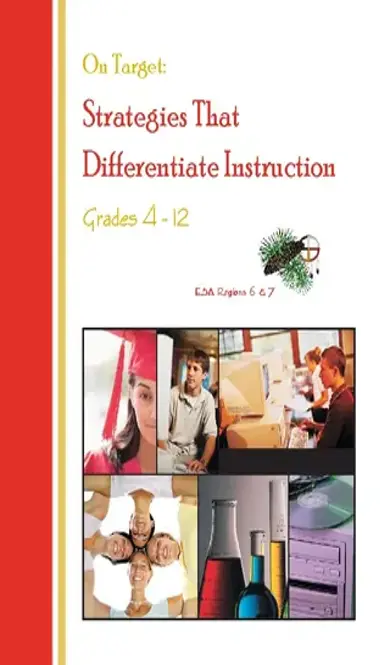 Differentiated Instruction Cube Template