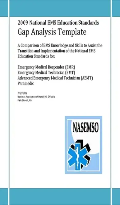 Education Training Gap Analysis