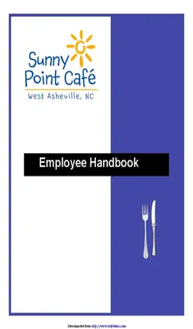 Employee Handbook Template 3