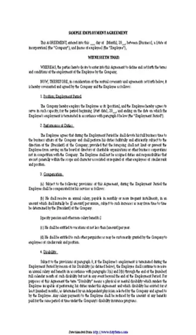 Employment Agreement 3