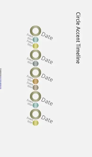 Event Timeline Diagram Slide