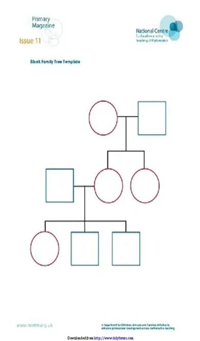 Family Tree Chart Template