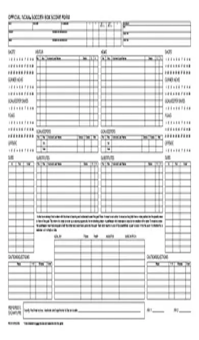 Football Scoreboard Form