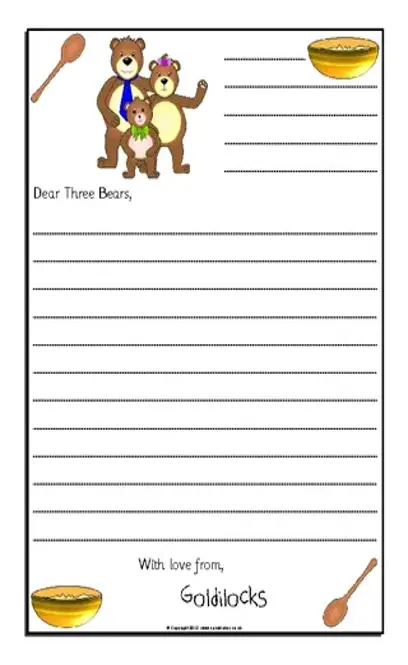 Free Kids Letter Template Pdf