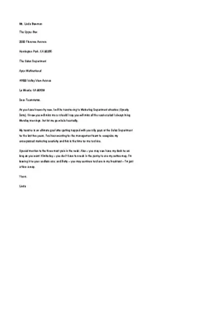 Funny Complaint Letter Template To Sales Department