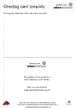 Greeting Card Template 2