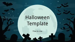 Halloween Powerpoint Template 1