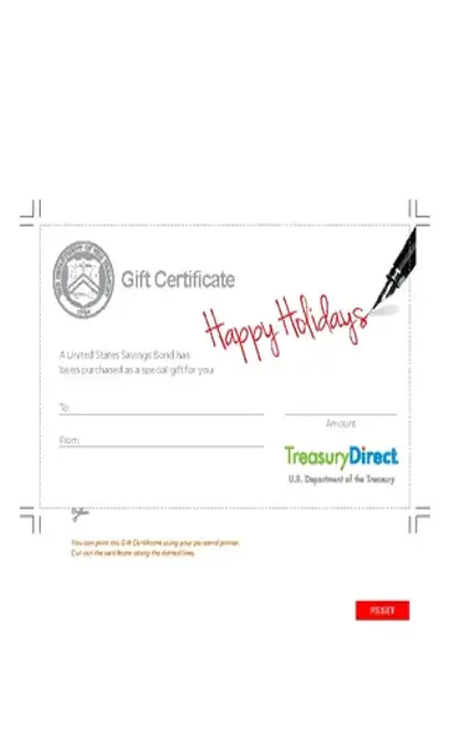 Holiday Gift Certificate Free Download Pdf Format