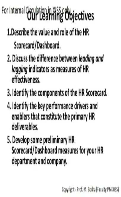 Hr And Business Balancescorecard