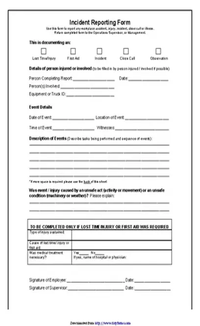 Incident Report Form 2