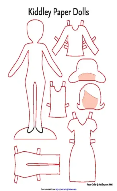 Kiddley Paper Dolls