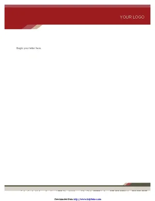 Letterhead Health Stylish Design