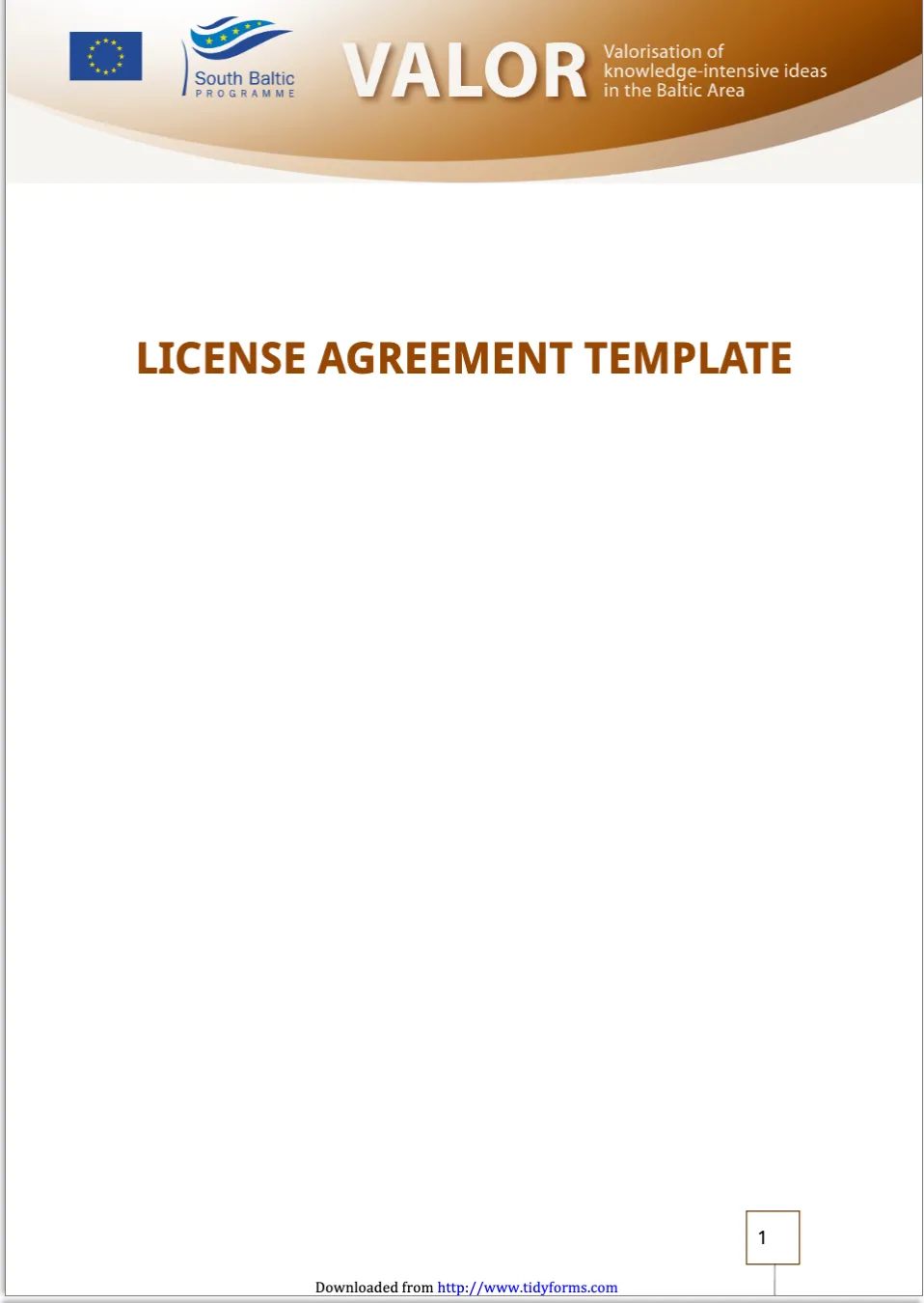 License Agreement Template 3