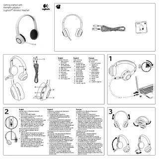 Logitech Quick Start Guide Sample