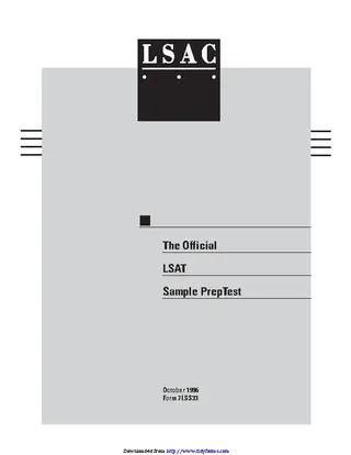 Lsat Sample Questions Template 2