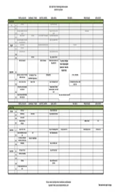 Marketing Communication And Content Calendar1