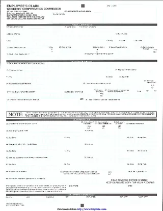 Maryland Employees Claim Form