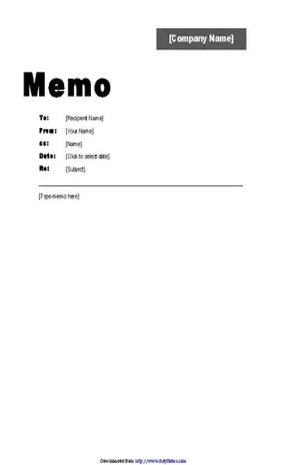 Memo Professional Design