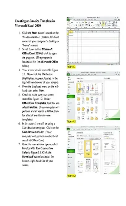 Microsoft Invoice Template 1