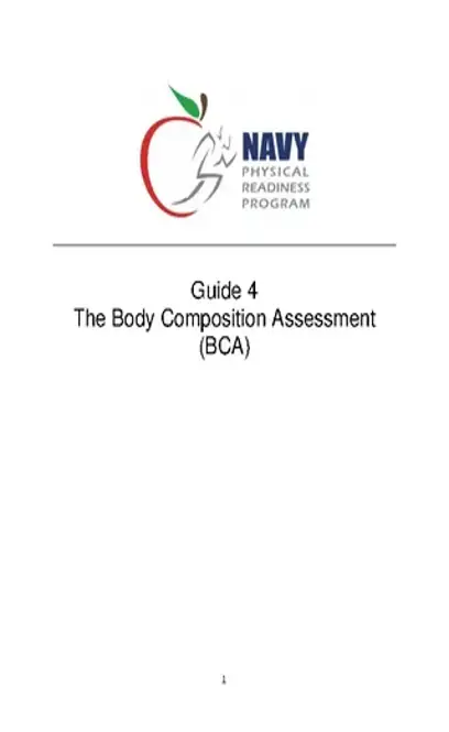 Navy Body Fat Chart Male