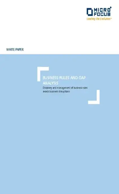 New Business Gap Analysis Rules