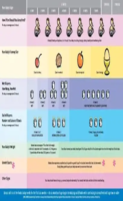 Newborn Baby Growth Spurts Chart